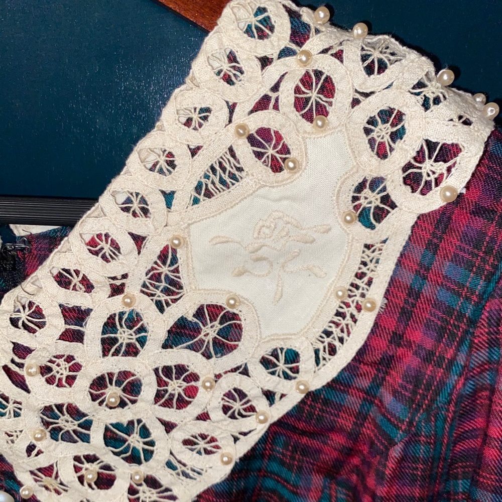 VINTAGE CHRISTMAS DRESS - Picture 2 of 4